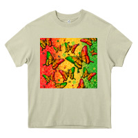 Mossy juneteenth butterfly Heavy Core Tee - Zillion Design Studio