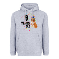 Heather Grey 9 Years Old Heavyweight Hoodie - Bettercallsaul