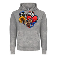 Cloud Rock 4th of july american hearts Vintage Hoodie - Jasminsmagicworld