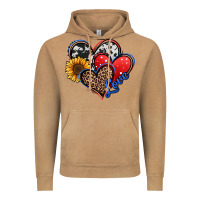 Vintage Camel 4th of july american hearts Vintage Hoodie - Jasminsmagicworld