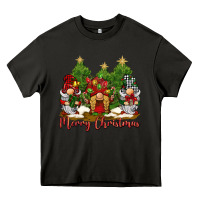 Asphalt merry christmas gnomies Heavy Core Tee - BarkalooDesign