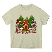 Mossy merry christmas gnomies Heavy Core Tee - BarkalooDesign