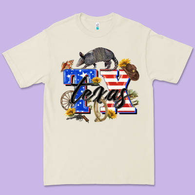 Texas Tx Premium Tee Designed By Zillion Design Studio