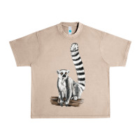 French Oak Ringtail Cat Urban Heavy Tee - LillyAllenDesigns