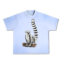 Grape Ice Ringtail Cat Urban Heavy Tee - LillyAllenDesigns