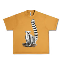 Peanut Butter Ringtail Cat Urban Heavy Tee - LillyAllenDesigns