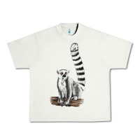 Pistachio Ringtail Cat Urban Heavy Tee - LillyAllenDesigns