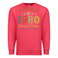 Cardinal Vintage 1980 Clothes 40 Years Old Retro 40th Birthday Premium Sweatshirt - Bettercallsaul