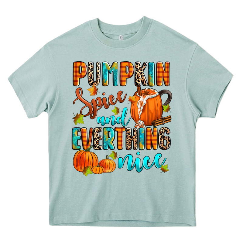 Pumpkin Spice And Everthing Nice Heavy Core Tee by Zillion Design Studio | Teevron