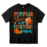 Black pumpkin spice and everthing nice Heavy Core Tee - Zillion Design Studio