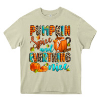 Mossy pumpkin spice and everthing nice Heavy Core Tee - Zillion Design Studio