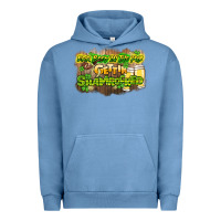 Pigment Pebble Blue Err body in the pub gettin shamrocked Urban Hoodie - HowdyJamesFarm