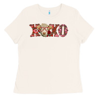 Bone xoxo charolais cow Ladies Tee - RanaPortraitStore