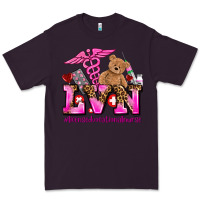 Plum valentines day lvn licensed vocational nurse Premium Tee - AdoDesignShop