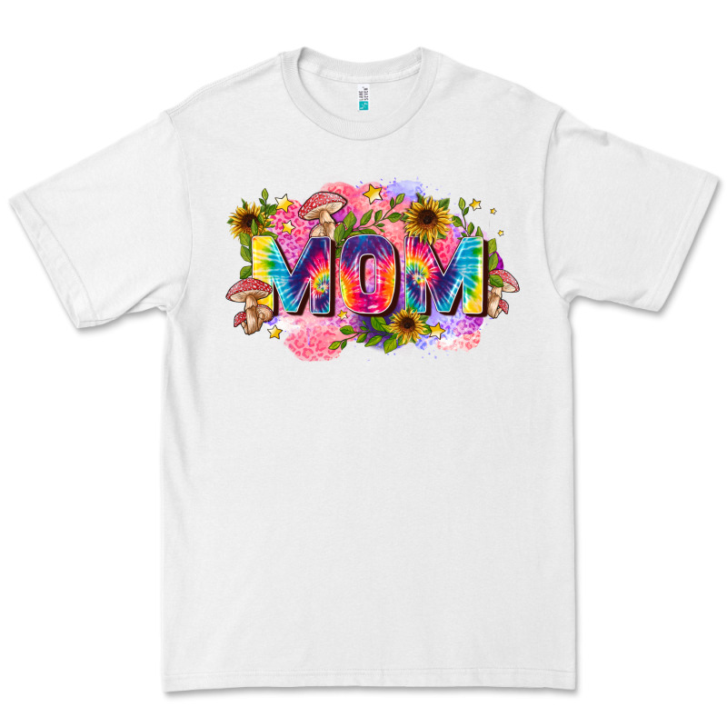 Tie Dye Mom Premium Tee by Zillion Design Studio | Teevron