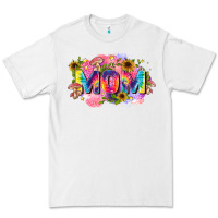 White tie dye mom Premium Tee - Zillion Design Studio