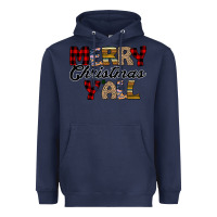 Navy Merry Christmas Y'all Heavyweight Hoodie - Bettercallsaul