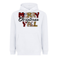 White Merry Christmas Y'all Heavyweight Hoodie - Bettercallsaul