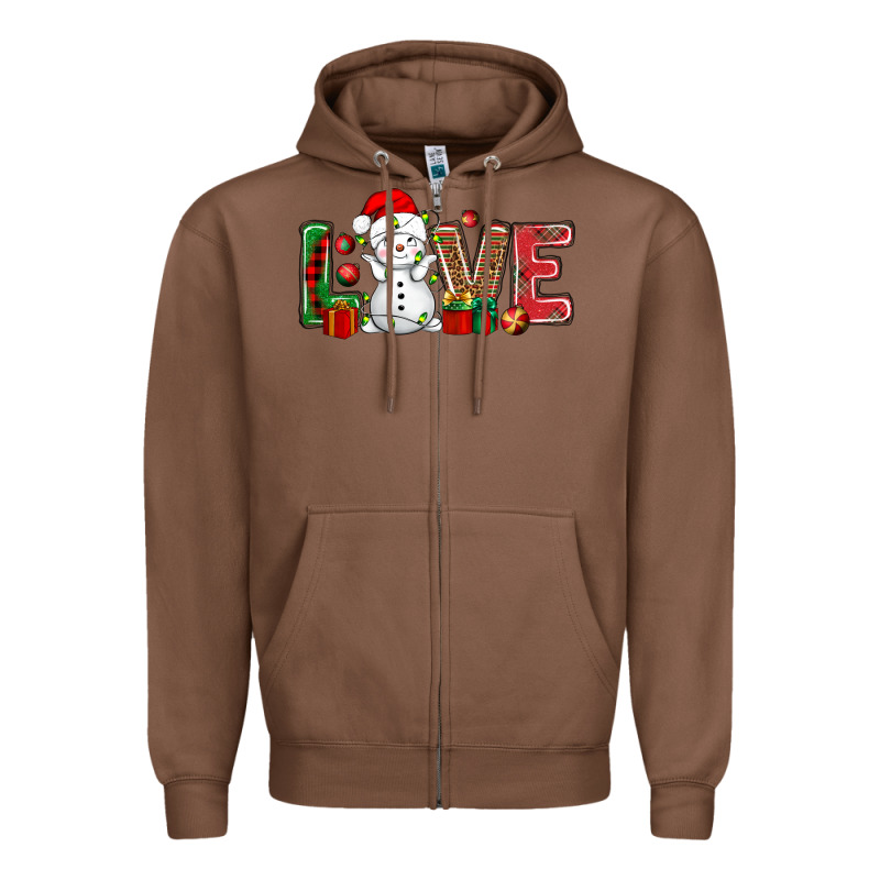 Love Snowman Bbs Zipper Hoodie by BundleAndBundleShop | Teevron