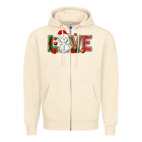 Sandshell love snowman bbs Zipper Hoodie - BundleAndBundleShop