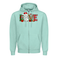 Seafoam love snowman bbs Zipper Hoodie - BundleAndBundleShop