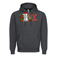 Smoke love snowman bbs Zipper Hoodie - BundleAndBundleShop