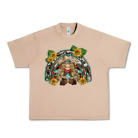 Burro western gnome sunflowers rainbow Urban Heavy Tee - BarkalooDesign