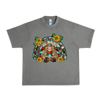 Tornado western gnome sunflowers rainbow Urban Heavy Tee - BarkalooDesign