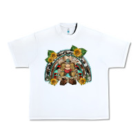 White western gnome sunflowers rainbow Urban Heavy Tee - BarkalooDesign