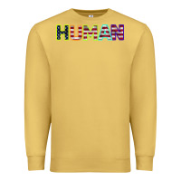 Antique Gold HUMAN Premium Sweatshirt - Bettercallsaul
