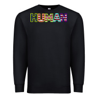 Black HUMAN Premium Sweatshirt - Bettercallsaul
