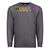 Charcoal Heather HUMAN Premium Sweatshirt - Bettercallsaul