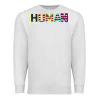 Oatmeal Heather HUMAN Premium Sweatshirt - Bettercallsaul