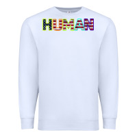 White HUMAN Premium Sweatshirt - Bettercallsaul