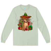Matcha Chihuahua Christmas Long Sleeve Tee - JahusDesignShop