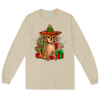 Mushroom Chihuahua Christmas Long Sleeve Tee - JahusDesignShop