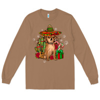 Toasted Coconut Chihuahua Christmas Long Sleeve Tee - JahusDesignShop