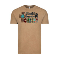 Christmas Begins With Christ Vintage Tee | Teevron