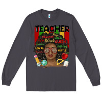 Smoke black woman teacher Long Sleeve Tee - MaliasSmallBusiness