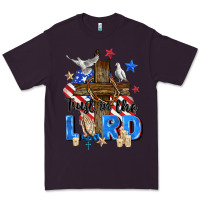 Plum trust in the lord Premium Tee - Zillion Design Studio