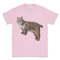 Bubblegum Pink Bobcat Classic Tee - LillyAllenDesigns