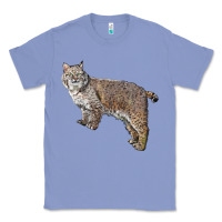Colony Blue Bobcat Classic Tee - LillyAllenDesigns