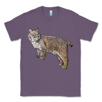 Lavender Bobcat Classic Tee - LillyAllenDesigns