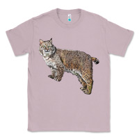 Lilac Bobcat Classic Tee - LillyAllenDesigns