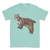 Seafoam Bobcat Classic Tee - LillyAllenDesigns