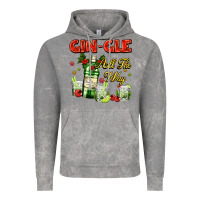 Cloud Rock gin`gle all the way with bottle and cocktails Vintage Hoodie - AdoDesignShop