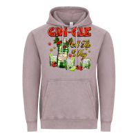 Vintage Zinc gin`gle all the way with bottle and cocktails Vintage Hoodie - AdoDesignShop