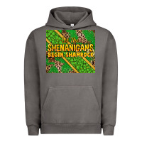 Pigment Tornado Let the shenanigans begin shamrock tumbler Urban Hoodie - HowdyJamesFarm