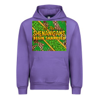 Tulip Let the shenanigans begin shamrock tumbler Urban Hoodie - HowdyJamesFarm