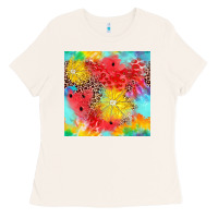 Bone fruits leopard seamless pattern Ladies Tee - Zillion Design Studio